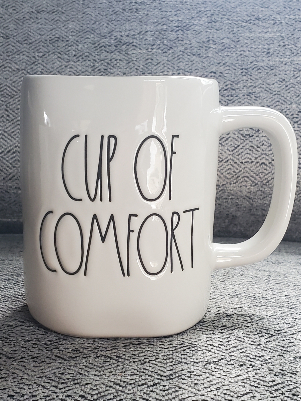 Rae Dunn Ceramic White Mug - Cup of Comfort